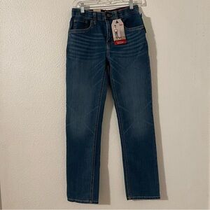 Levi's 514 Straight Performance Boys 16 Regular Fit Blue Jeans-NWT